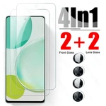 4 In 1 Camera Lens Screen Protector Tempered Glass For Huawei Nova 11i 4G MAO-LX9 6.8" Protective Glass Hauwei Huawey Nova11i 4G