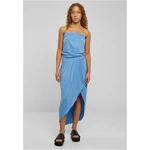 Women's Bandeau dress blue