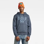 G-STAR Sweatshirt - Retro shadow gr hdd sw blue