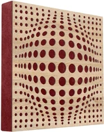 Mega Acoustic FiberPRO60 AcouSphere Sonoma Oak/Dark Red Absorbent Holzplatte