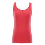 Women's quick-drying tank top ALPINE PRO ZONNA rouge red