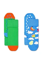 Dětské ponožky Happy Socks Kids Antislip 2-Pack Cloudy Fruit Socks 2-pack P001487