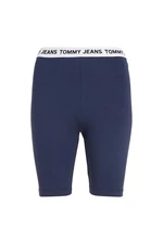 Tommy Jeans Shorts - TJW LOGO WAISTBAND CYCLE SHORT blue