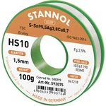 Stannol HS10 2510 spájkovací cín bez olova cievka Sn95,5Ag3,8Cu0,7 100 g 1.5 mm