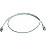 Telegärtner L00000A0230 RJ45 sieťové káble, prepojovacie káble CAT 6A S/FTP 25.00 cm sivá samozhášavý, bez halogénov 1 k