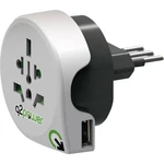 Q2 Power 1.100190 cestovný adaptér  Welt nach Italien mit USB