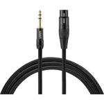 Warm Audio Premier Series XLR prepojovací kábel [1x XLR zásuvka - 1x jack zástrčka 6,35 mm] 0.90 m čierna