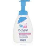 Sebamed Baby Wash veľmi jemná umývacia emulzia na telo a vlasy 400 ml