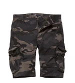 Kraťasy Rowing Vintage Industries® - Dark Camo (Barva: Black Camo , Velikost: L)