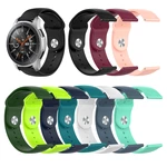Bakeey 22mm Solid Color SLR Buckle Silicone Replacement Strap Smart Watch Band For Samsung Galaxy Watch 46MM