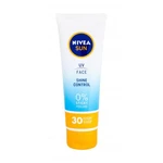 Nivea Sun UV Face Shine Control SPF30 50 ml opalovací přípravek na obličej unisex