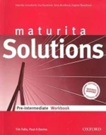 Maturita Solutions pre-intermediate workbook Czech Edition - Tim Falla, Paul Davies
