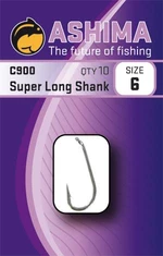 Ashima  háčky  c900 super long shank  (10ks)-velikost 8