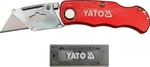 Nůž 33mm s výměnnými břity 5ks zavírací YT-7532 YATO
