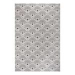 Čierno-sivý vonkajší koberec Ragami Amsterdam, 80 x 150 cm