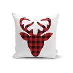 Vianočná obliečka na vankúš Minimalist Cushion Covers Christmas Reindeer, 42 x 42 cm