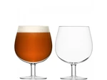 Bar Craft sörös pohár készlet 2 db 550ml áttetsző, LSA, kézzel készített