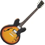 Vintage Vsa500sb Semi-hollow