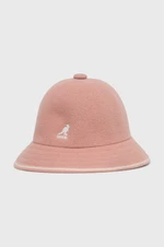 Vlněný klobouk Kangol růžová barva, vlněný, K3181ST.DR669-DR669