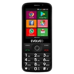 Evolveo EasyPhone AD, black - OPENBOX (Bontott termék teljes garanciával)