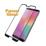 Temperált védőüveg PanzerGlass egész kijelzőre  Huawei Honor 10, fekete