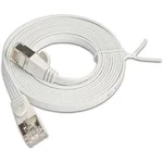 Síťový kabel RJ45 Slim Wirewin PKW-STP-SLIM-KAT6 0.5 WS, CAT 6, U/FTP, 0.50 m, bílá