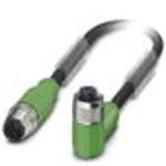 Připojovací kabel pro senzory - aktory Phoenix Contact SAC-4P-M12MS/ 3,0-PUR/M12FR SH 1500994 3.00 m, 1 ks