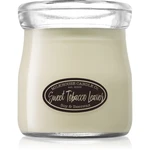 Milkhouse Candle Co. Creamery Sweet Tobacco Leaves vonná svíčka Cream Jar 142 g