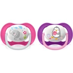 Philips Avent Ultra Air 6-18 m dudlík Girl 2 ks