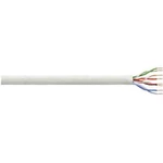 Síťový kabel F/UTP Cat 6 LogiLink CPV0035, nestíněný, 100 m, šedá