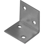 Montážní úhelník TOOLCRAFT 890724 N/A, (d x š) 30 mm x 30 mm, Pozinkovaná ocel, 1 ks