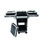 DJ Mixer Case Spezial Kombi-Case, 18 HE 32000100, (d x š x v) 560 x 1220 x 650 mm, černá, stříbrná