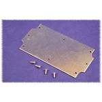Montážní deska Hammond Electronics 1554JPL, ocelový plech, (d x š x v) 147 x 76 x 1 mm, přírodní, 1 ks
