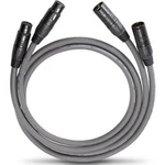 NF audio kabel s XLR konektorem antracitová