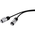 Síťový kabel RJ45 2196495, CAT 5e, U/UTP, 0.50 m, černá