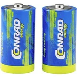 Baterie malé mono C alkalicko-manganová Conrad energy LR14 7500 mAh 1.5 V 2 ks