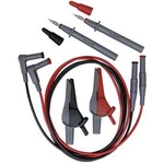 Beha Amprobe EU-200 sada bezpečnostních měřicích kabelů [zkušební hroty, krokosvorky, 4 mm zástrčka - 4 mm zástrčka] černá, červená