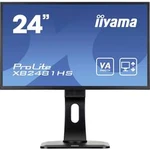 LED monitor Iiyama ProLite XB2481HS-B1, 59.9 cm (23.6 palec),1920 x 1080 Pixel 6 ms, VA LED VGA, DVI, HDMI™