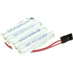 Akupack Ni-MH 4 AAA s kabelem, se zástrčkou Panasonic eneloop Reihe F1x4 124004, 750 mAh, 4.8 V