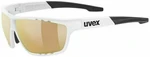 UVEX Sportstyle 706 CV VM White Mat/Colorvision Variomatic Litemirror Red Fahrradbrille