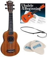 LAG TKU110S SET Natural Satin Szoprán ukulele