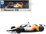 Dallara IndyCar 6 Felix Rosenqvist "NTT DATA" Arrow McLaren "60th Anniversary Triple Crown Accolade Indianapolis 500 Livery" "NTT IndyCar Series" (20