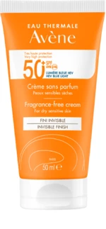 AVÈNE Krém SPF 50+ bez parfumácie pre citlivú pleť 50 ml