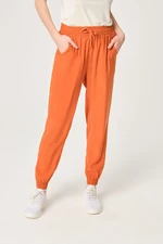 Dagi Kadib Cinnamon Cupro Harem Pants