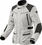 Rev'it! Jacket Voltiac 3 H2O Ladies Silver/Black 44 Kurtka tekstylna