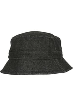 Denim Bucket Hat černo/šedá