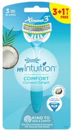 WILKINSON SWORD MY Intuition Comfort Coconut Delight jednorázový holicí strojek 4 ks