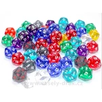 Chessex Kostka Chessex Translucent Dice 20 mm D20 – 1 ks