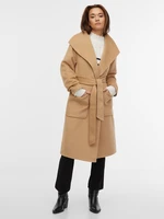 Orsay Women's beige coat with wool - Women