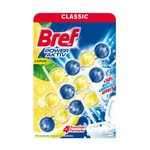 Bref WC blok Power Aktiv Lemon 3x50 g